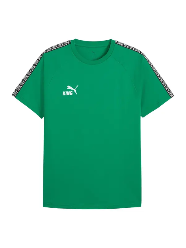 PUMA PUMA Funkcionalna majica  zelena / črna / bela