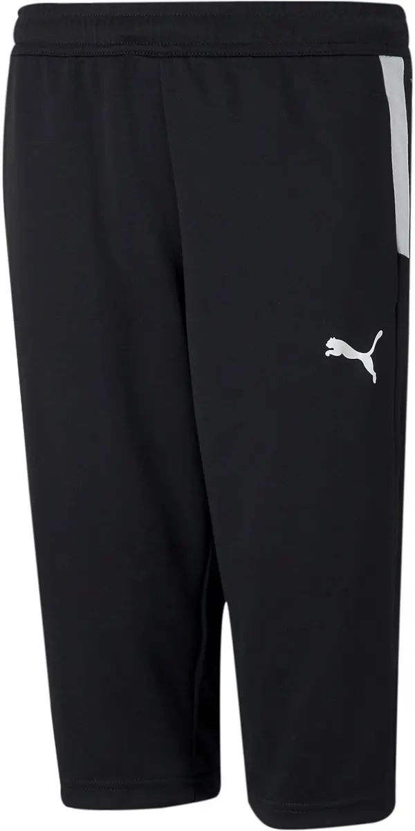 PUMA PUMA Funkcionalne hlače  črna / bela