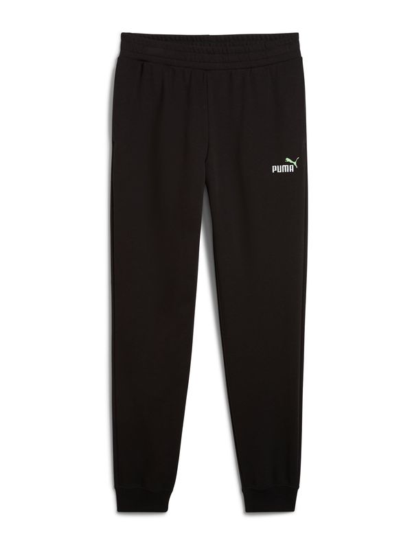 PUMA PUMA Funkcionalne hlače 'ESS 2 COLOR No. 1'  svetlo zelena / črna / bela