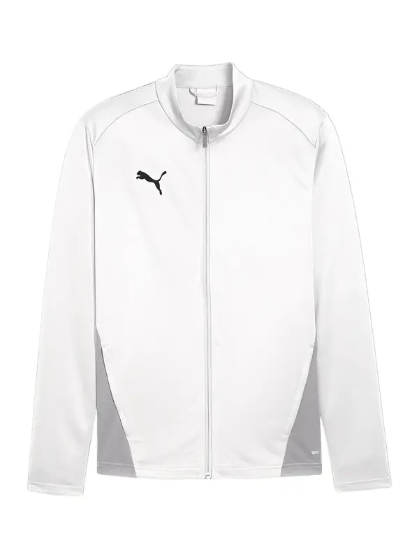 PUMA PUMA Jakna za trening 'TeamGoal'  temno siva / črna / off-bela