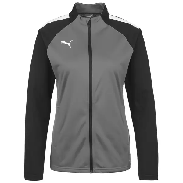PUMA PUMA Jakna za trening 'TeamLiga'  antracit / srebrno-siva / bela