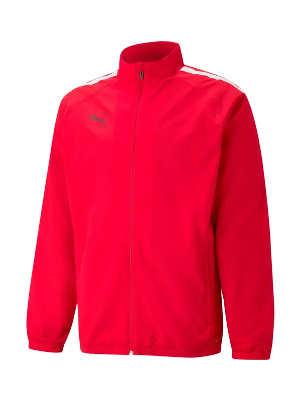 PUMA PUMA Jakna za trening 'TeamLiga'  rdeča / bela