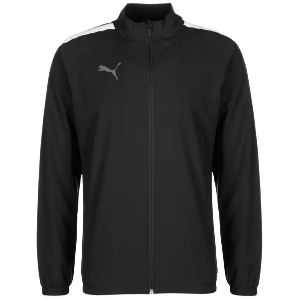 PUMA PUMA Jakna za trening 'TeamLiga'  siva / črna / bela