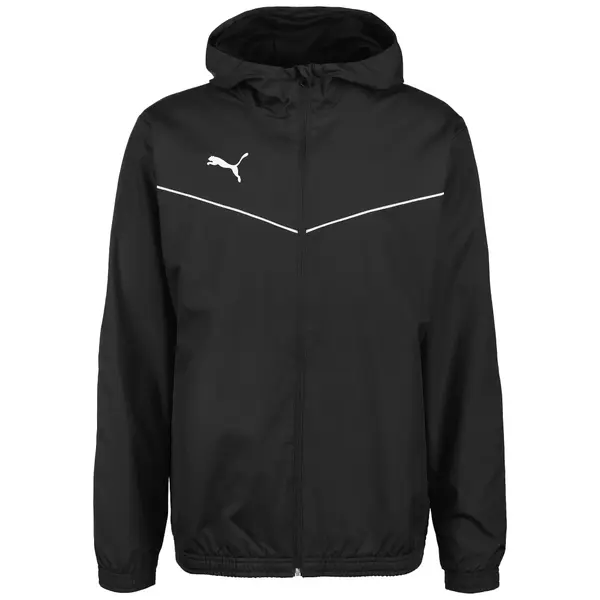 PUMA PUMA Jakna za trening 'Teamrise'  črna / bela