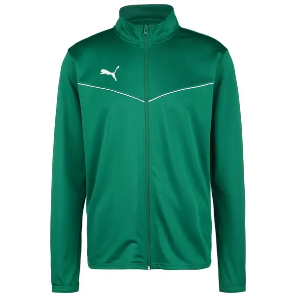 PUMA PUMA Jakna za trening 'TeamRise'  travnato zelena / bela