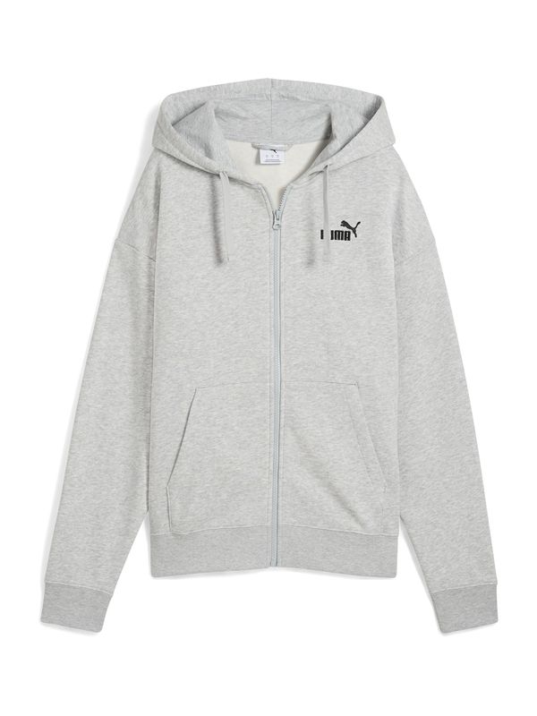 PUMA PUMA Jopa na zadrgo 'ESS Small No. 1'  svetlo siva