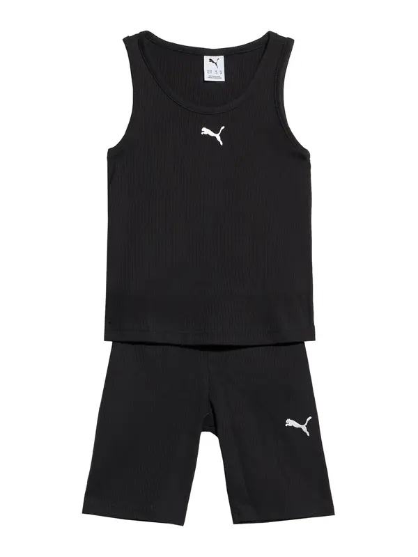 PUMA PUMA Komplet 'Ess'  črna / bela
