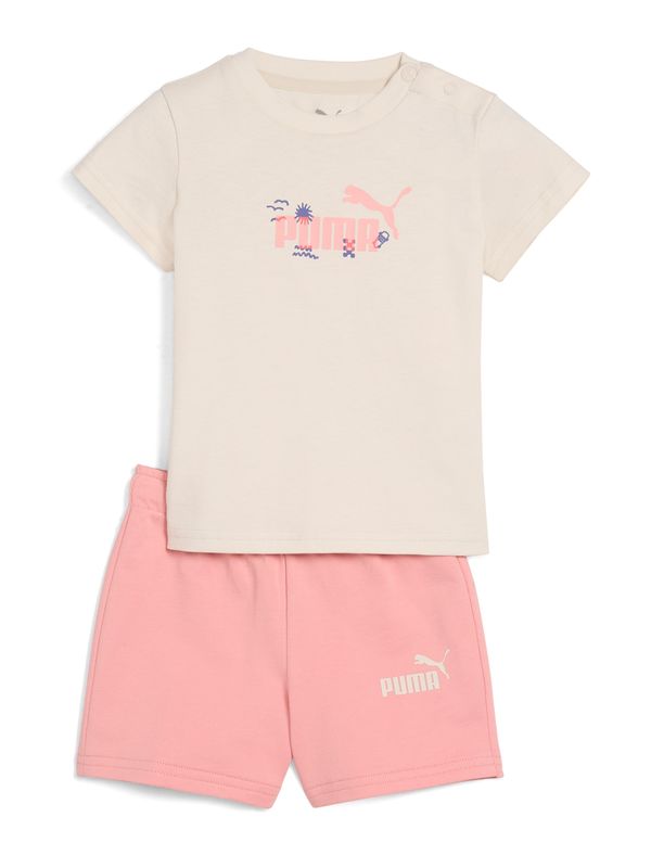 PUMA PUMA Komplet 'MINICATS SANDY ADVENTURES'  temno modra / roza / off-bela