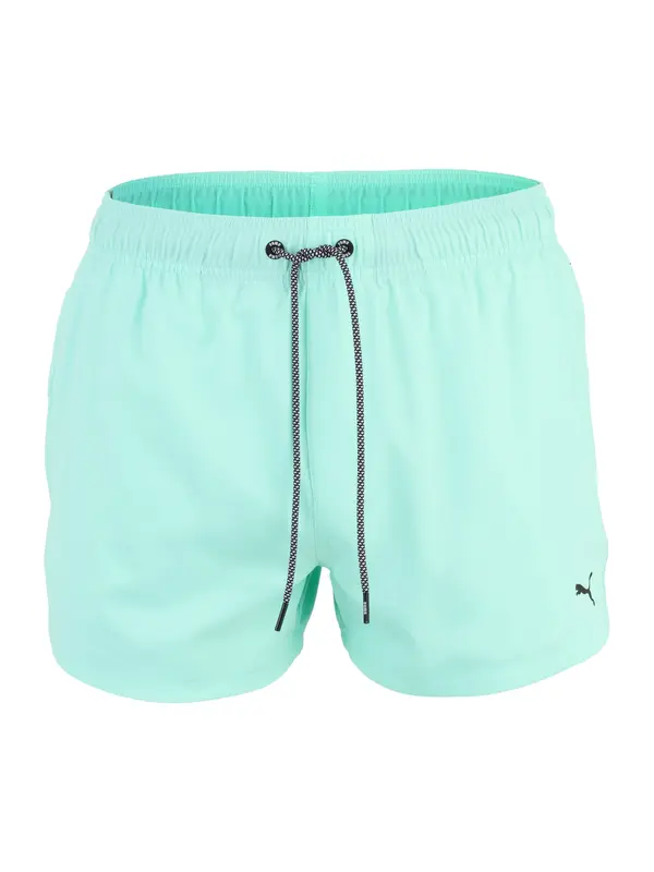 PUMA PUMA Kratke kopalne hlače  meta / črna