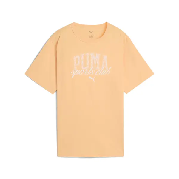 PUMA PUMA Majica 'Class'  marelica / bela