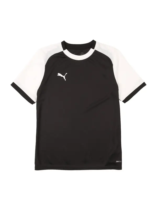 PUMA PUMA Majica  črna / bela
