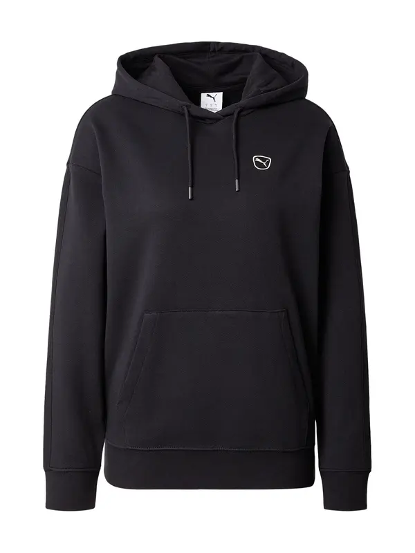 PUMA PUMA Majica 'ESS ELEVATED'  črna
