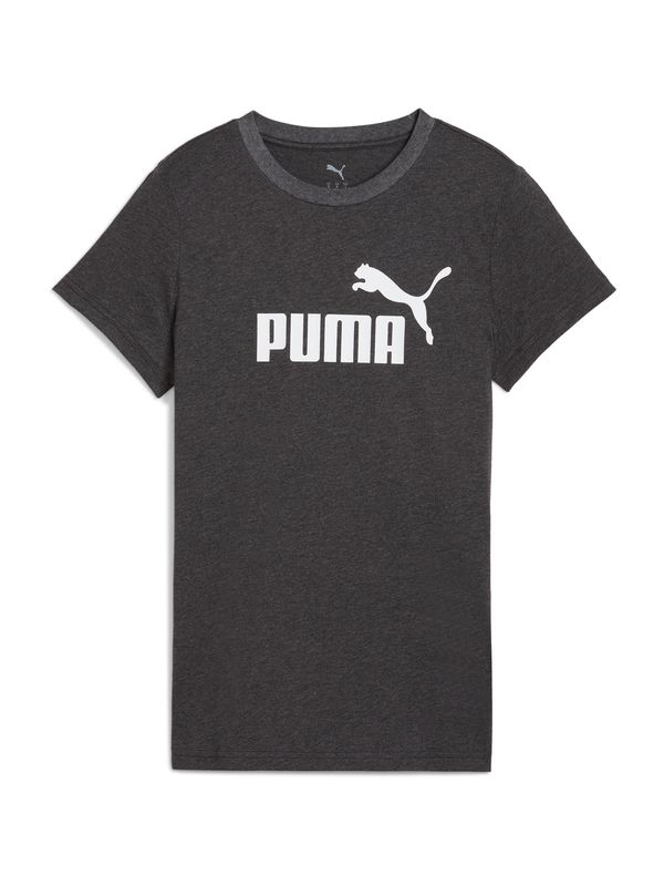 PUMA PUMA Majica 'ESS No. 1'  antracit / bela