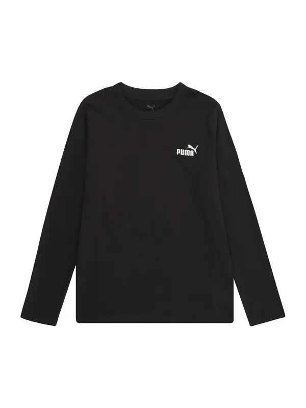 PUMA PUMA Majica 'ESS No. 1'  črna