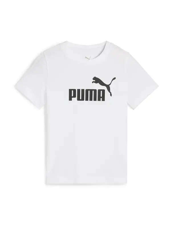 PUMA PUMA Majica 'ESS No. 1'  črna / bela
