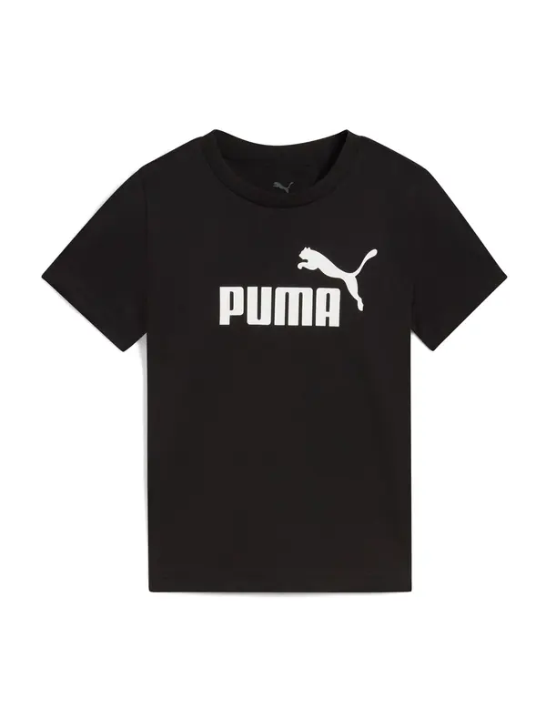 PUMA PUMA Majica 'ESS No. 1'  črna / bela