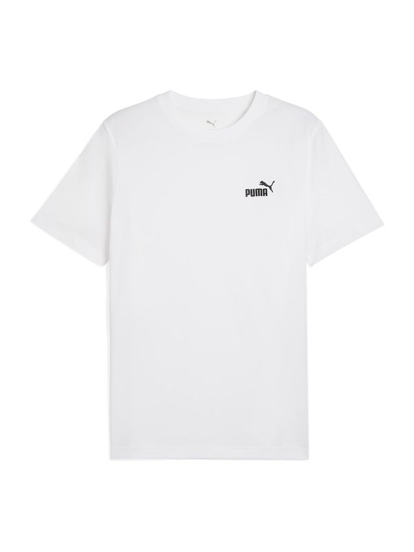 PUMA PUMA Majica 'ESS No. 1'  črna / bela