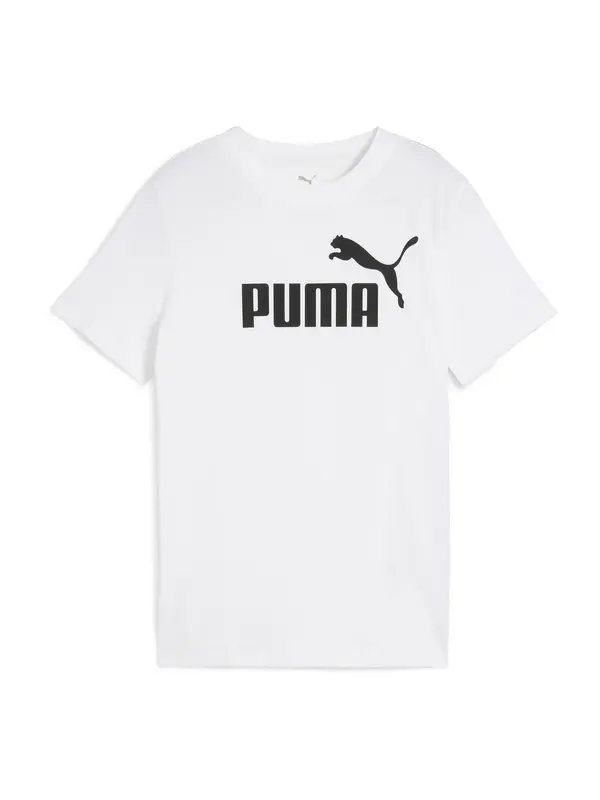 PUMA PUMA Majica 'ESS No. 1'  črna / bela