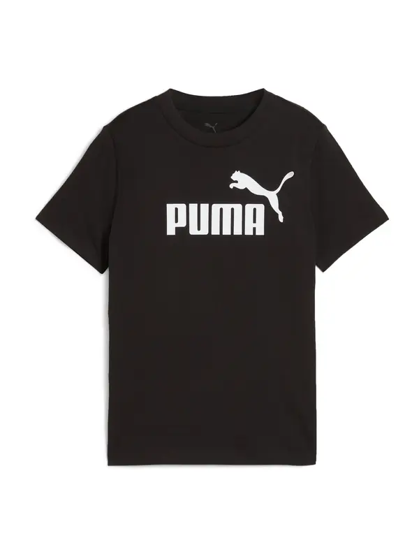 PUMA PUMA Majica 'ESS No. 1'  črna / bela