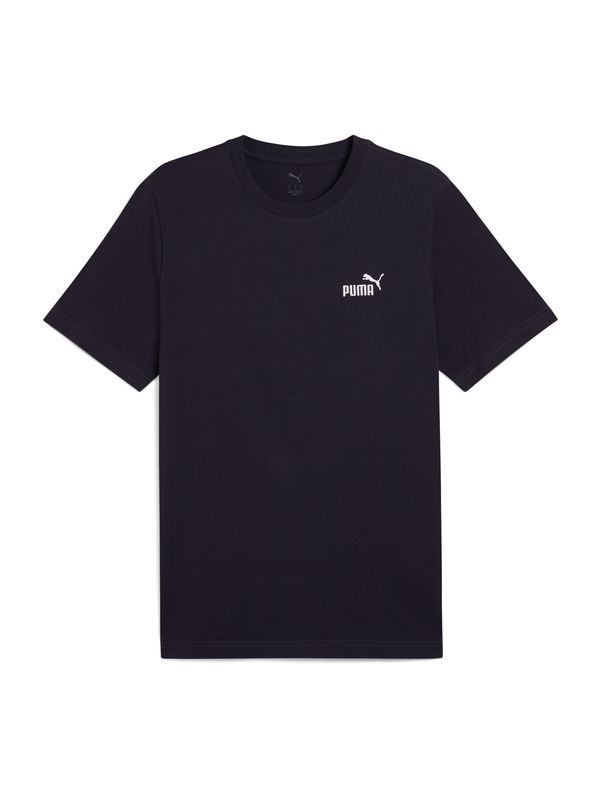 PUMA PUMA Majica 'ESS No. 1'  mornarska / bela