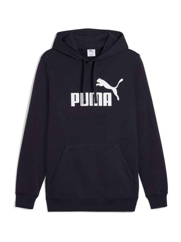PUMA PUMA Majica 'ESS No. 1'  nočno modra / bela