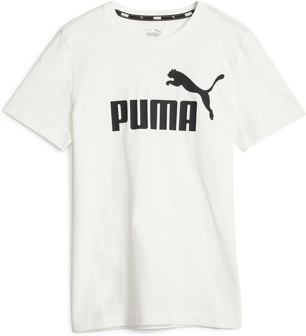 PUMA PUMA Majica 'Essentials'  črna / bela