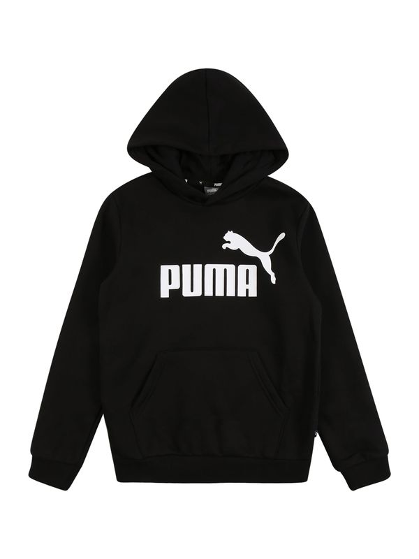 PUMA PUMA Majica 'Essentials'  črna / bela