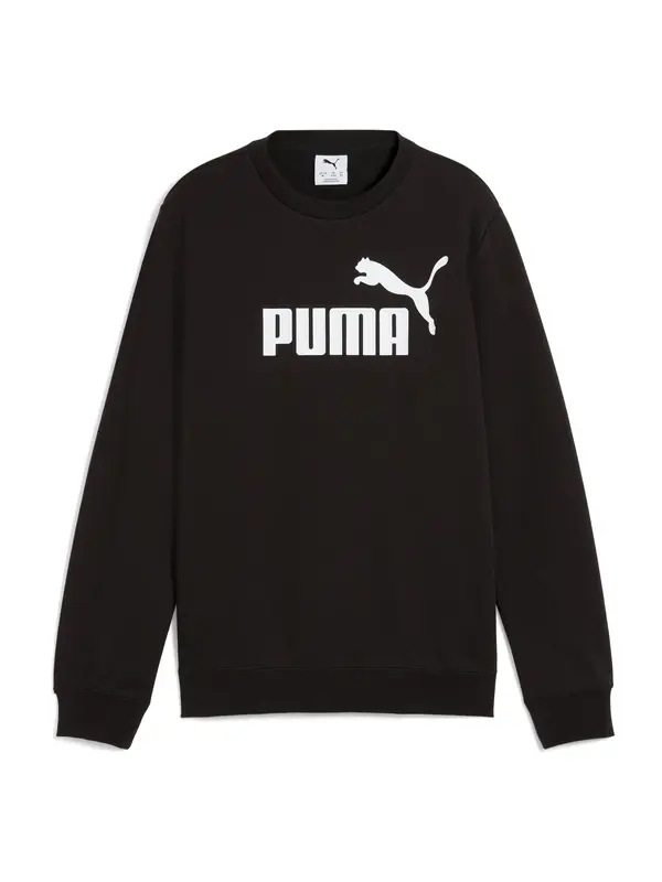 PUMA PUMA Majica 'Essentials No. 1'  črna / bela