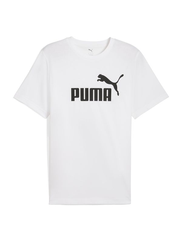 PUMA PUMA Majica 'Essentials No. 1'  črna / bela