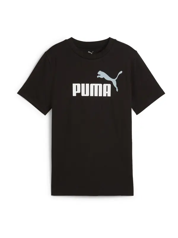 PUMA PUMA Majica 'Essentials No.1'  siva / črna / bela