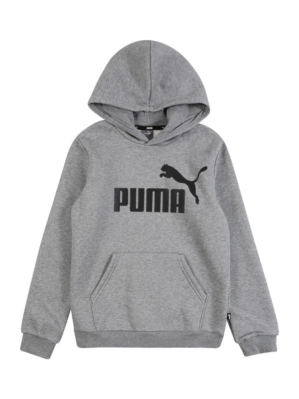 PUMA PUMA Majica 'Essentials'  siva / črna