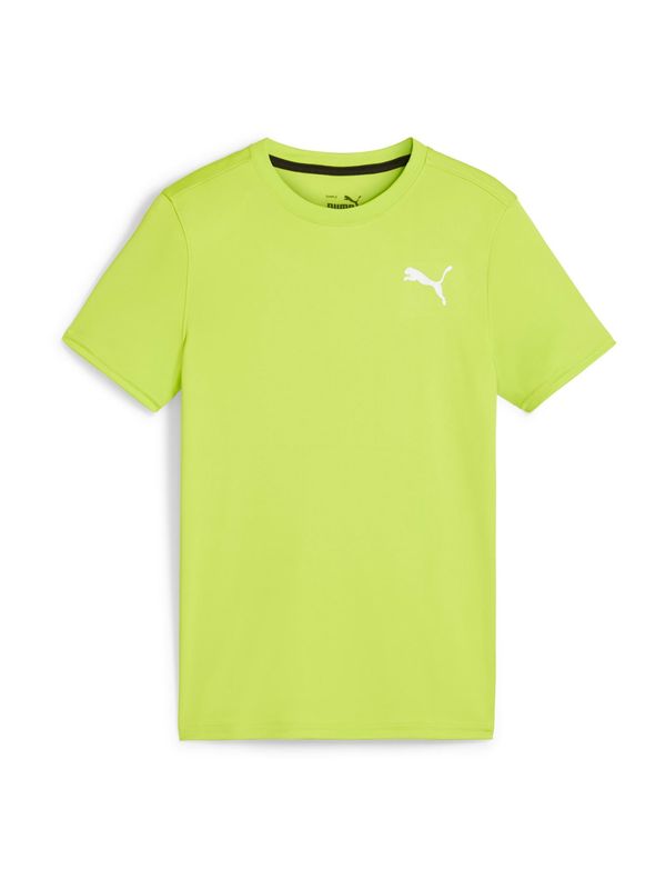 PUMA PUMA Majica 'Fit'  limeta / bela