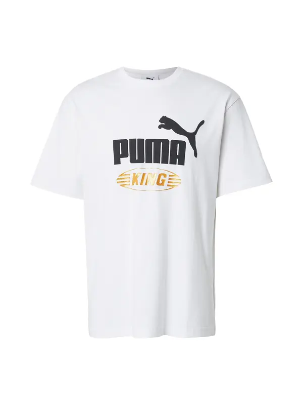 PUMA PUMA Majica 'Future Archive King'  zlata / črna / bela