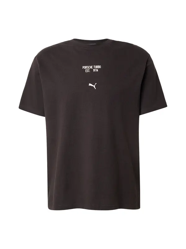 PUMA PUMA Majica 'PL'  dimno modra / siva / črna / bela