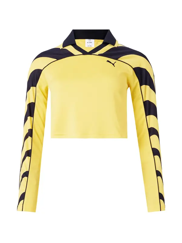PUMA PUMA Majica 'Road To Unity'  rumena / črna
