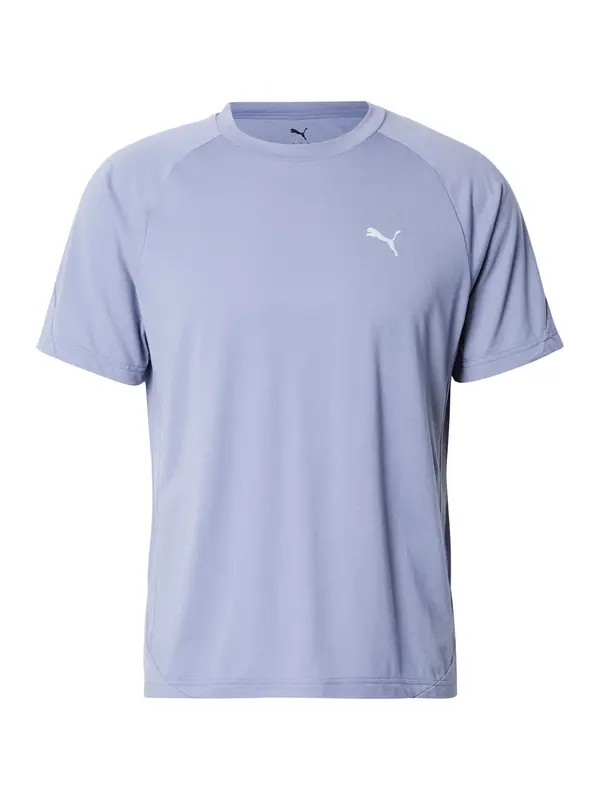 PUMA PUMA Majica  svetlo modra / bela