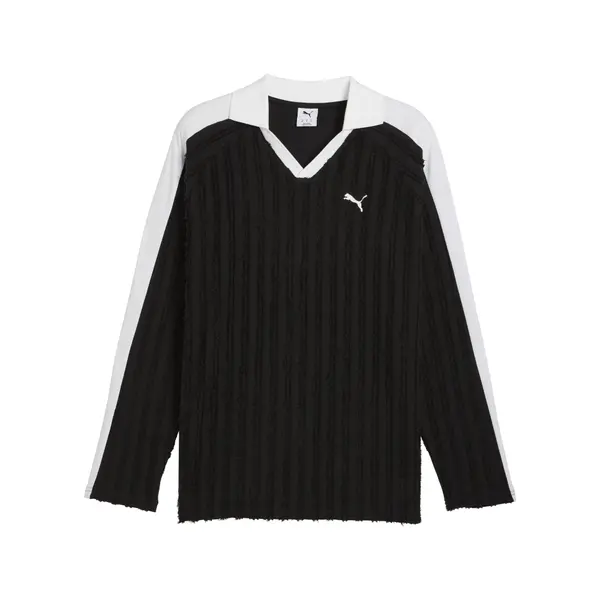 PUMA PUMA Majica 'T7'  črna / bela