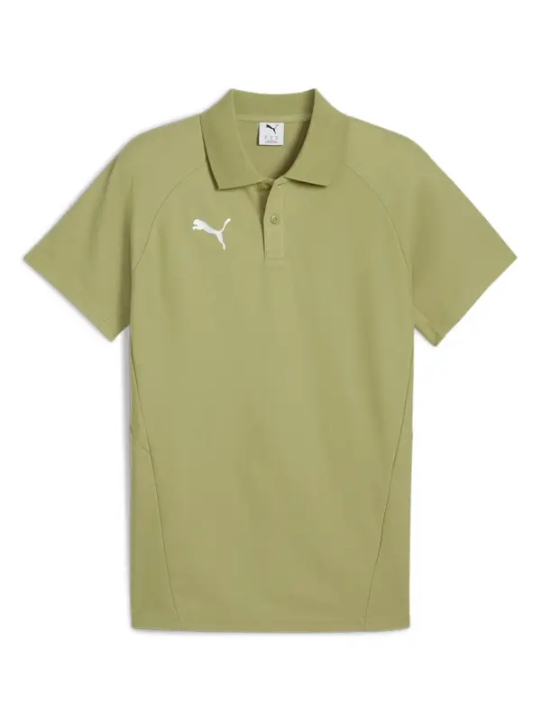 PUMA PUMA Majica 'Team'  oliva / bela