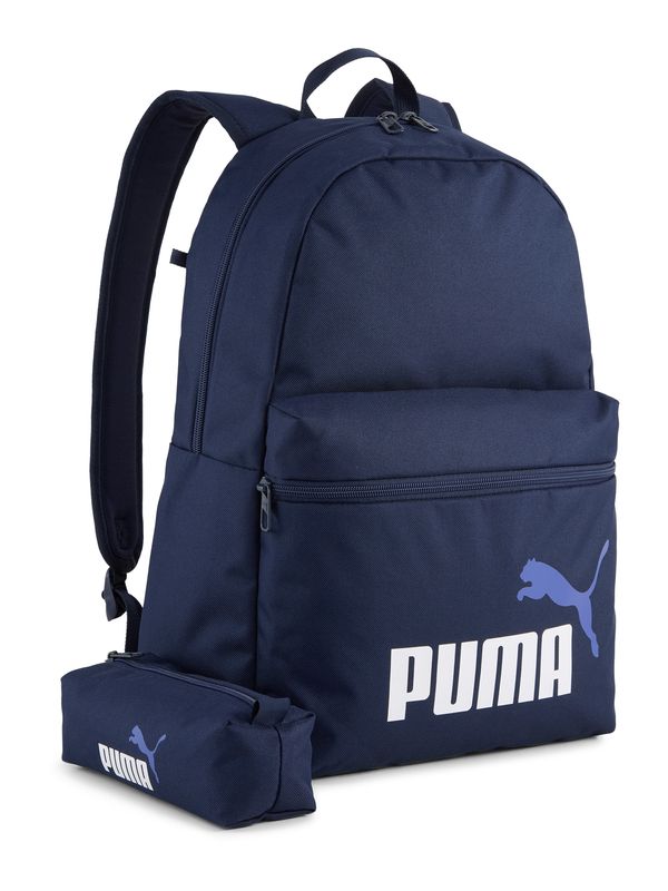PUMA PUMA Nahrbtnik 'PHASE'  mornarska / safir / bela