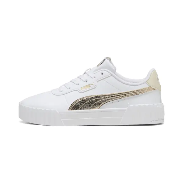 PUMA PUMA Nizke superge 'Carina'  bronasta / bela