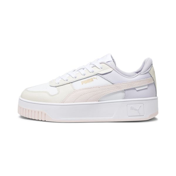 PUMA PUMA Nizke superge 'Carina Street'  pastelno rumena / pastelno lila / pastelno roza / bela