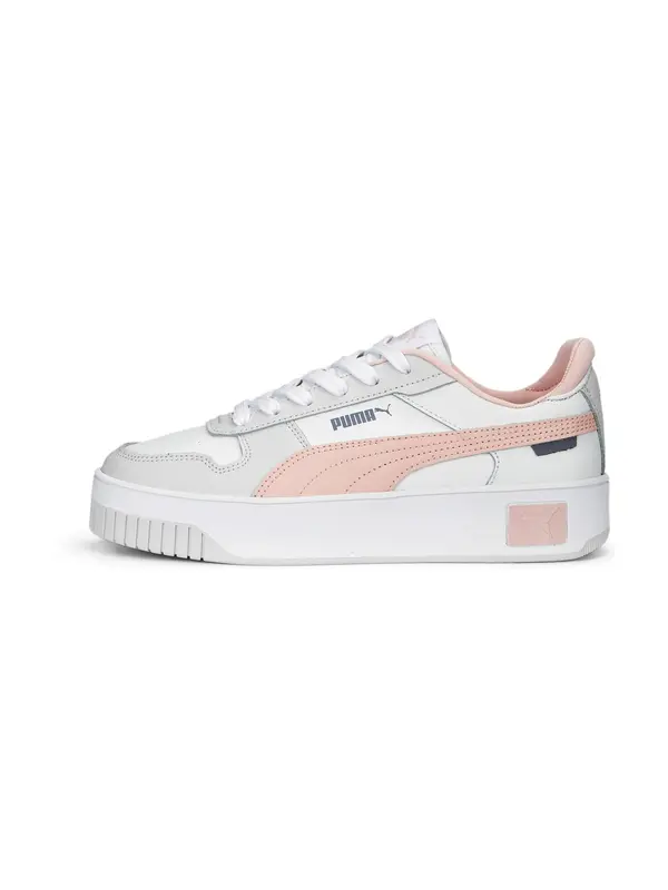 PUMA PUMA Nizke superge 'Carina'  svetlo siva / roza / bela