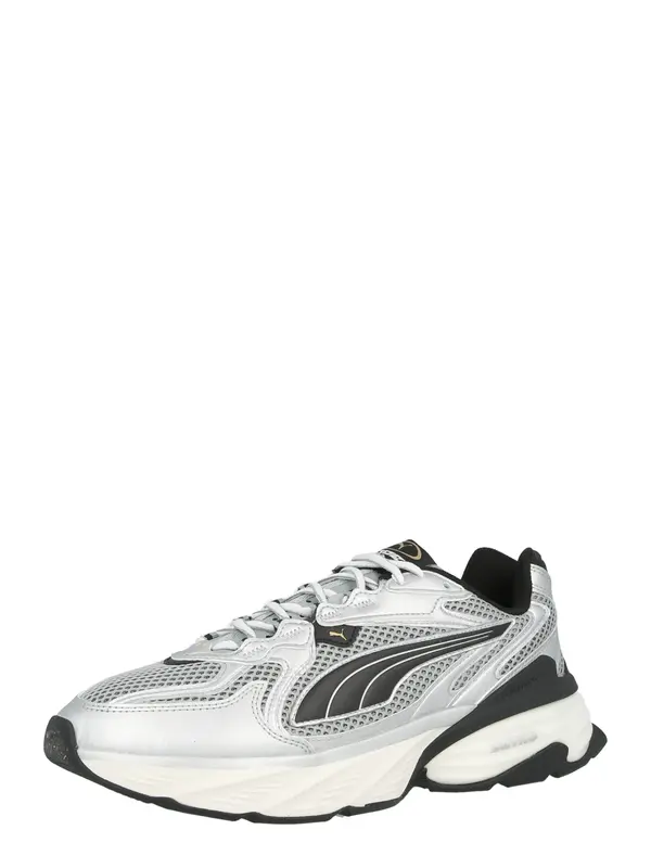 PUMA PUMA Nizke superge 'Fade Nitro'  črna / srebrna