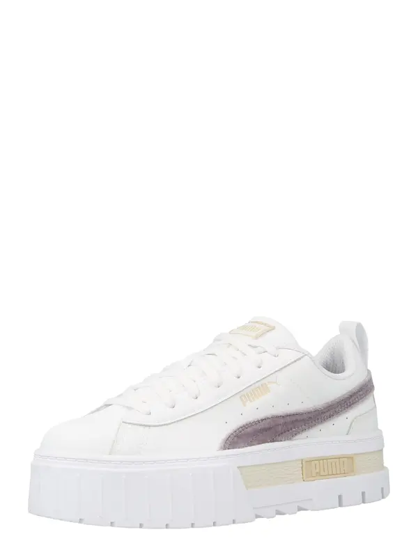 PUMA PUMA Nizke superge 'Mayze Velvet Dream'  sliva / bela