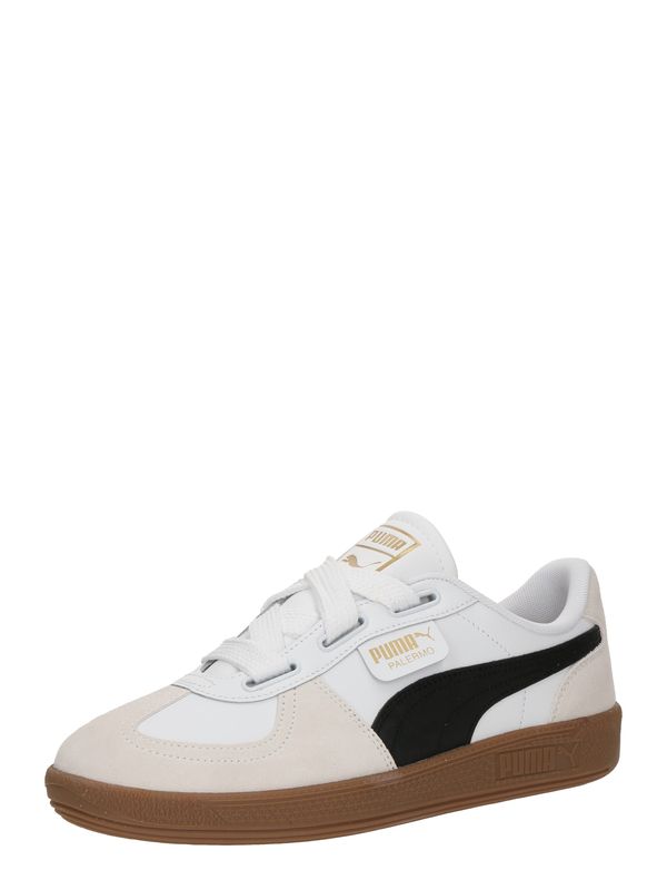 PUMA PUMA Nizke superge 'Palermo'  kremna / črna / bela