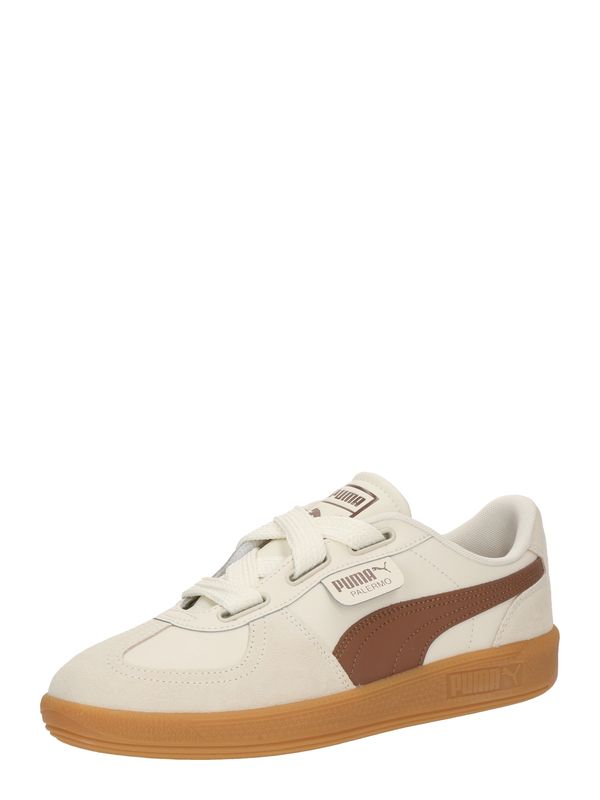 PUMA PUMA Nizke superge 'Palermo'  kremna / temno rjava