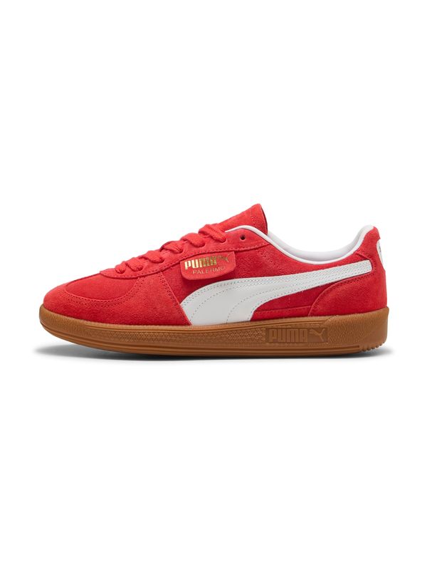 PUMA PUMA Nizke superge 'Palermo'  zlata / svetlo rdeča / bela