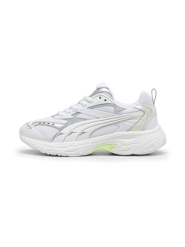 PUMA PUMA Nizke superge 'Puma'  limeta / srebrna / bela