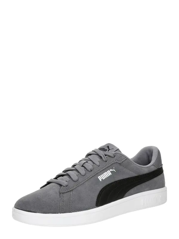 PUMA PUMA Nizke superge 'Smash 3.0'  bazaltno siva / črna / bela