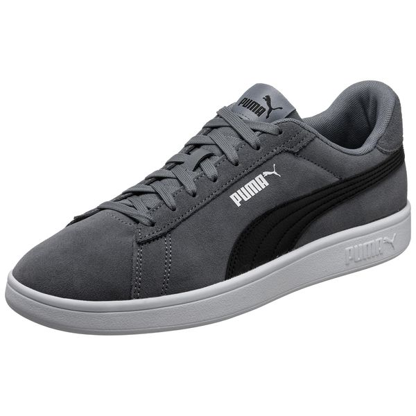 PUMA PUMA Nizke superge 'Smash 3.0'  siva / črna / bela